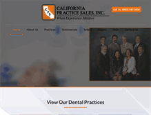 Tablet Screenshot of calpracticesales.com